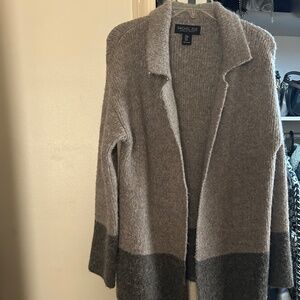 Rachel Zoe Colorblock Cardigan Duster